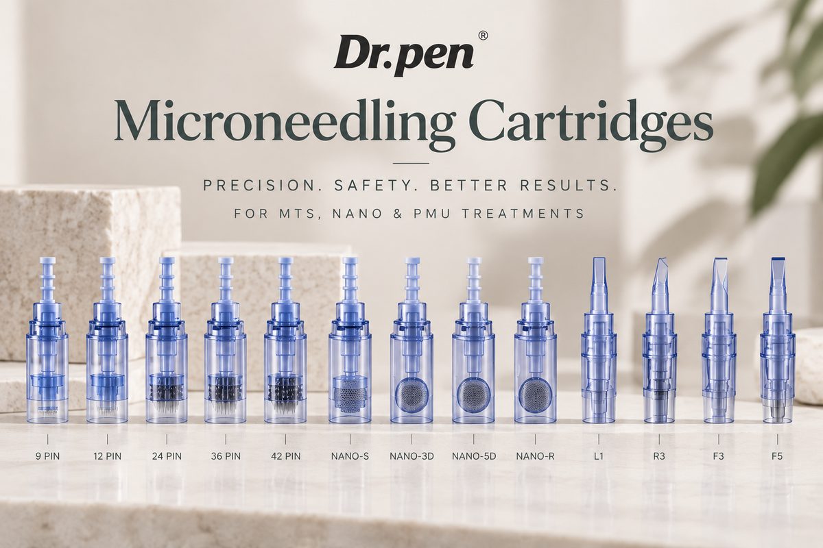 Microneedling Cartridges - Dr Pen & Other Compatible Pens
